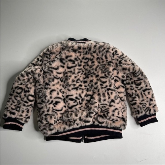 ANDY & Evan Girls Reversible Bomber Jacket, Size 9-12 months - Picture 6 of 6